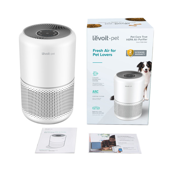 Levoit Pet Care True HEPA Air Purifier & Reviews Wayfair